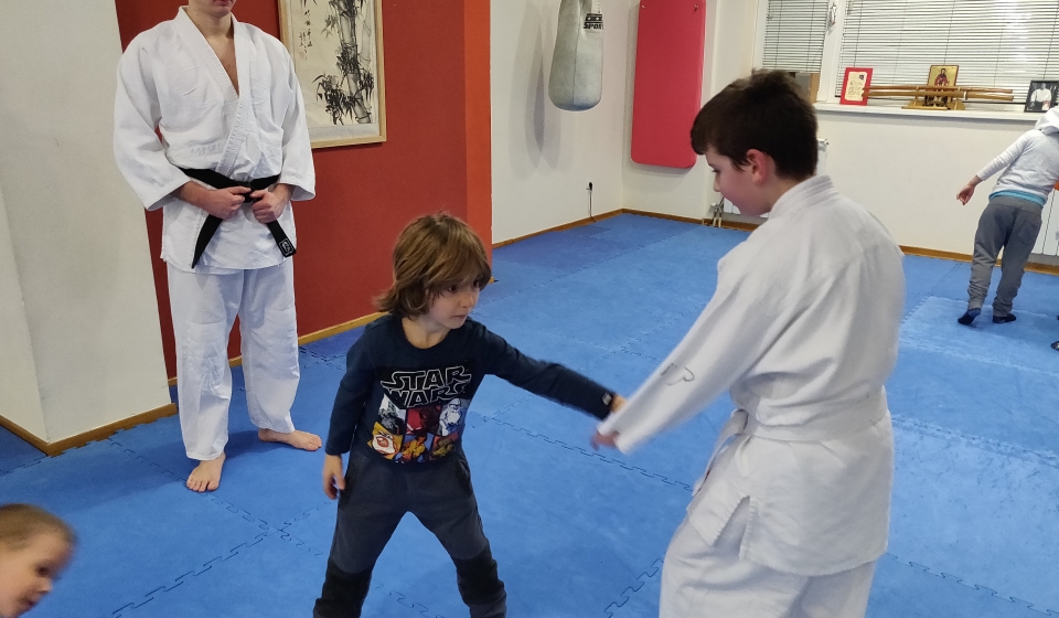 Deca vežbaju Aikido